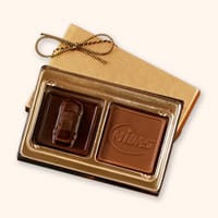 FC2 Small Custom 3D Chocolate Squares Gift Box