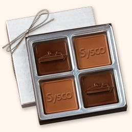 FC4 Medium Custom 3D Chocolate Squares Gift Box